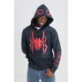 thumbnail image 3 of Marvel Spider-Man Miles Morales Fleece Matching Family Zip Up Cosplay Hoodie Adult, 3 of 4