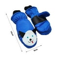 thumbnail image 5 of Snow Gloves for Kids Waterproof Warm Winter Snow Mitten for Skiing & Snowboarding, 5 of 8