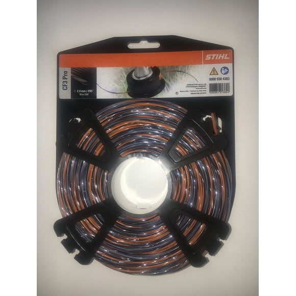 Hilo de Corte de Carbono STIHL CF3 Pro 2.4mm x 70m en Forma de Cruz