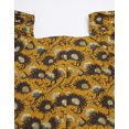 thumbnail image 4 of MoomayaWomens PrintedCotton Shirt Top, Square NeckPuffedSleeves Summer Short Top, 4 of 8