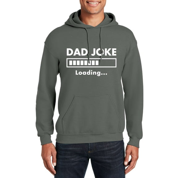 Veracco Dad Joke Loading Christmas Hooded Neck Funny Cool Hoodie for Men Women Unisex (Irish Green)