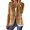 52# Earthy Yellow, variant on Fshiont Velvet Blazers for Women Casual Oversized Open Front Long Sleeve Jackets Work Office Business Suit Blazer 2025 Yellow 2XL