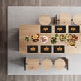 thumbnail image 3 of Fall Washable Placemat for Office Restaurant Coffee Table Decoration - Fade-Resistant Nature Cute Plants Placemat Maple Placemats - Pack Of 6 17.7x13in, 3 of 5