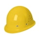 thumbnail image 3 of Casco de protección laboral, casco de construcción universal engrosado para adultos Amarillo, 3 of 9