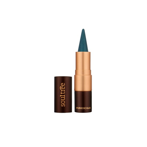 Soultree Ayurveda and Natural Kajal (Kohl), 3g (Caribbean Teal)