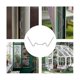 thumbnail image 3 of 100Pcs Stainless Steel Greenhouse Glass Pane Clips Greenhouse W Wire Clips Glazing Z Type Clips, 3 of 5