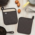 thumbnail image 4 of Now Designs Superior Cotton Pot Holder - Pinstripe Granite, 4 of 4
