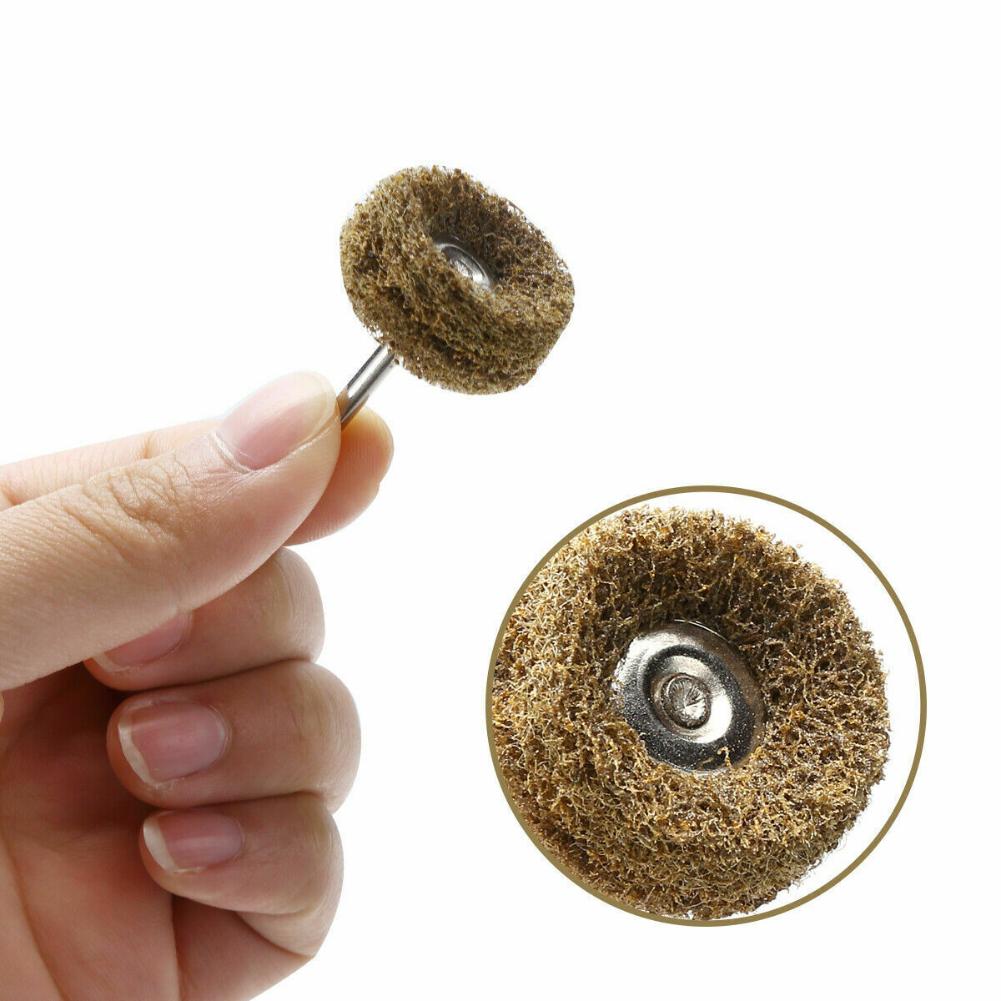 80PCS Abrasive Wheel Grinding Polishing Shank Craft Bits Accessories Kit For Dremel Rotary Tool