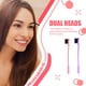thumbnail image 3 of Seitruly Pincel para cejas Morado oscuro Base de puntas Delineador de ojos Aplicación multicolor Rostros Sombra de ojos Herramienta de maquillaje Cuidado del cabello Rosado Seitruly CE012423-02, 3 of 6