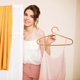 thumbnail image 3 of Clothes Hanger Rattan Hanger Clothing Hanger Dress Hanger Coat Hanger For Closet, 3 of 3
