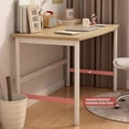 thumbnail image 2 of Small Computer Desk Simple Style Office Desk Study Work Table for Home Bedroom Writing Desk, White, 2 of 5