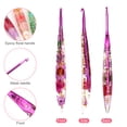 thumbnail image 3 of 4pcs Dried Flower Crochet Hooks for Adult, EEEkit Ergonomic Sewing Tool Gift for Mother's Day Birthday, 3 of 7