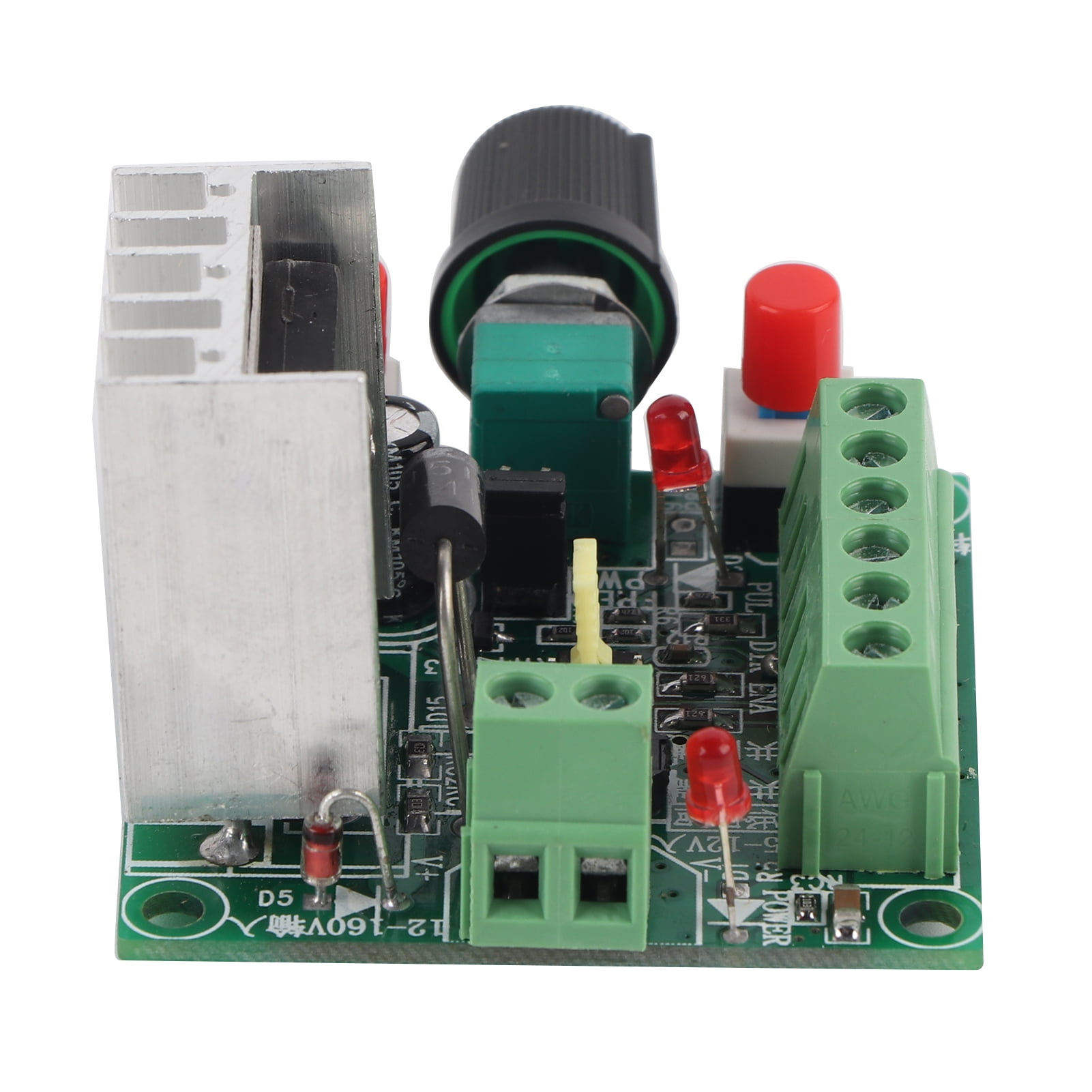 Générateur PWM Contrôleur Moteur Pas à Pas - Régulateur Vitesse & Fréquence Réglable - Marche Avant/Arrière - 5-160VDC