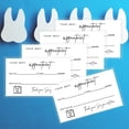 thumbnail image 4 of Dental Appointment Reminder Cards  50 Pack  Teeth Whitening, Dental Office, Client Reminder, Patients, Pediatric Dentist, Orthodontics, Bulk 2x3.5 Minimalist, 4 of 7