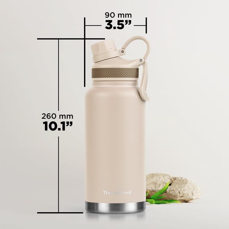ThermoProof 32 oz Vacuum Insulated Water Bottle, Stainless Steel photo 3