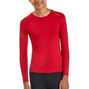 Tommie Copper Boys Core Long Sleeve Raglan Crew Tee Shirt