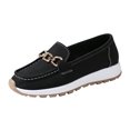 thumbnail image 2 of Willtoo Loafers For Women Slip‑On Chunky Platform Casual Flats Lightweight Non‑Slip Walking Shoes for Daily Wear, 2 of 5