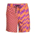 thumbnail image 3 of NEFF Men's Printed 7" Swim Trunks with Stretch, 3 of 5
