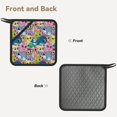 thumbnail image 2 of Pofeuu Cartoon Marine Animals Print Silicone Trivet Mats,Silicone Hot Pads for Kitchen, Silicone Trivets for Hot Pots and Pans, Silicone Hot Pad, 2 of 8