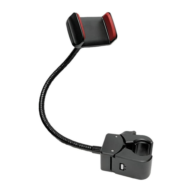 Soporte para teléfono con clip, cuello de cisne, para tableta y PC, flexible, 360 grados Por 5 cm a 9 cm