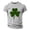 Light Gray, variant on IWRICH Men's St. Patrick's Day Shamrock Printed T Shirts Crew Neck Short Sleeve Muscle Tees Casual Comfortable Breathable Basic Tops Pink XL