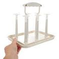 thumbnail image 3 of Phenofice Baby Drying Rack for Bottles Portable Baby Bottle Drying Rack 1Set 9.9X7.2X5.5in, 3 of 7