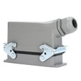 thumbnail image 2 of Heavy Load Connector Rectangular Industrial Waterproof 16A 500V HDCHE0241PG21, 2 of 14