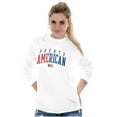 thumbnail image 4 of Puerto Rico Nuyorican USA State Flag Long Sleeve TShirt Men Women Brisco Brands X, 4 of 5