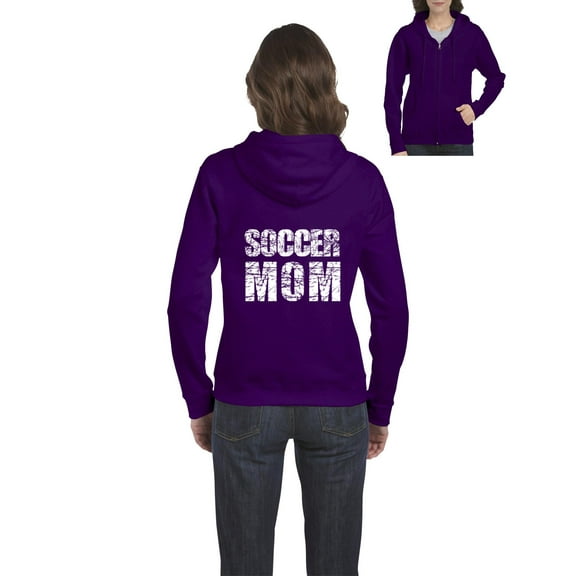 Artix - Women's Sweatshirt Full-Zip Pullover - Soccer Mom