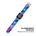thumbnail image 4 of WIRESTER Apple Watch Sport Edition 38mm Apple Watch Band - Celestial Blue Purple Galaxy, 4 of 7