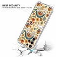thumbnail image 4 of Retro Flower Mushroom Case for Samsung Galaxy S23 Ultra,Aesthetic Art Design Pattern Soft TPU Bumper Case Cover, 4 of 5