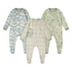 thumbnail image 1 of Paquete de 3 Enterizos de Forro Polar con Pies HUGGIES Microfibra Suave, 1 of 4