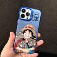 thumbnail image 3 of One Anime Pieces funda de teléfono Luffys para Apple iPhone 15 Pro Max 14 Pro 13 12 11 Pro Max 14 Plus, cubierta protectora a prueba de golpes, 3 of 5