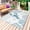white Haze Blue, variant on Blue Beige Coastal Outdoor Rug 3x5 Ft - Reversible Patio Rug Outdoor Camping Rugs, Summer Lobster Coral Nautical Washable Indoor Outdoor Area Rugs, Non-Slip Outdoor Carpet Runner for Deck/Porch
