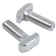 thumbnail image 2 of M8 Thread T-Slot Drop-in Stud Sliding Screw Bolt Silver Tone 10Pcs, 2 of 8