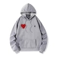 thumbnail image 3 of Dvprdro Jackets for Men Stitching Drawstring Hooded Slim Fashion Coat Outwear, 3 of 4