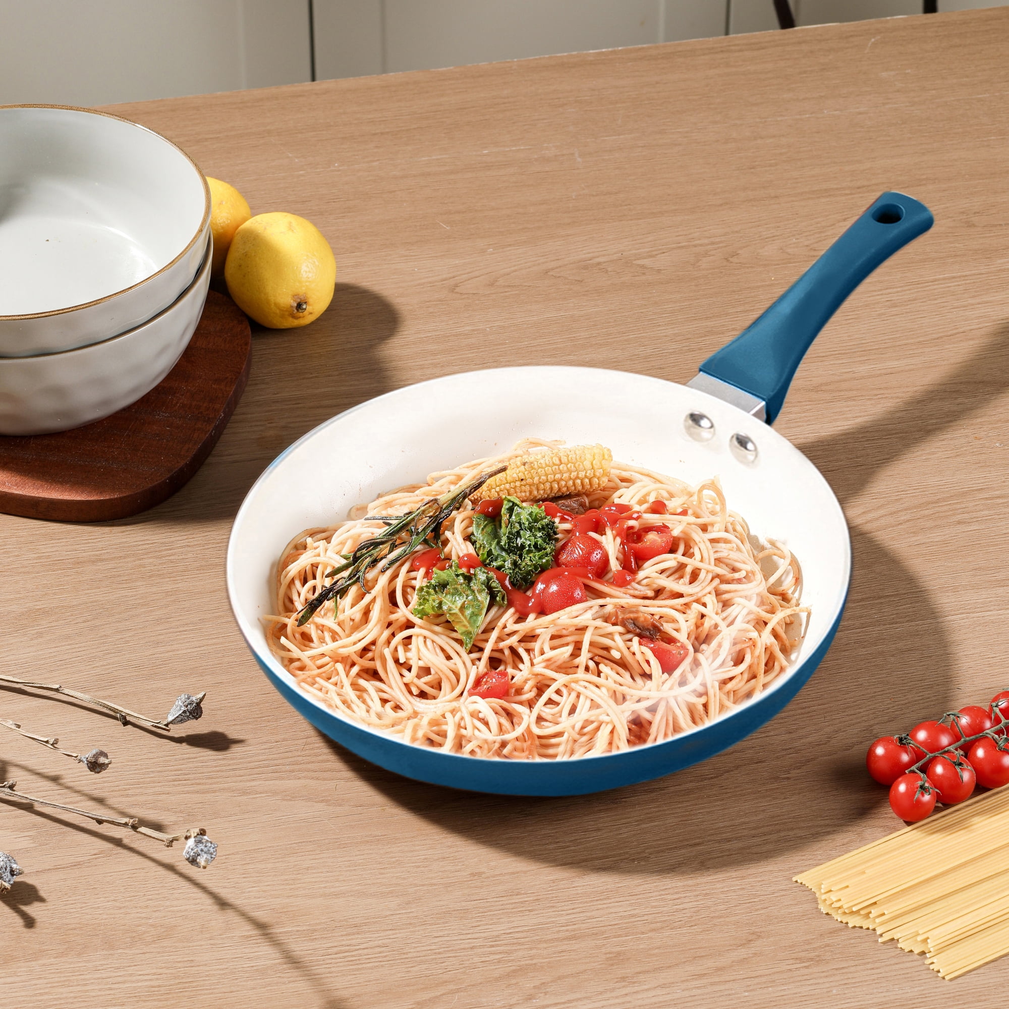 (4 pack) Mainstays Ceramic Aluminum 10 inch Frypan Corsair