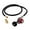 Black, variant on LYINGF Propane Regulator and Hose Kit with 4 Ft Hose and Brass Orifice, High Pressure Propane Regulator for Gas Grills, Heaters and Appliances, Durable and Safe Connection
