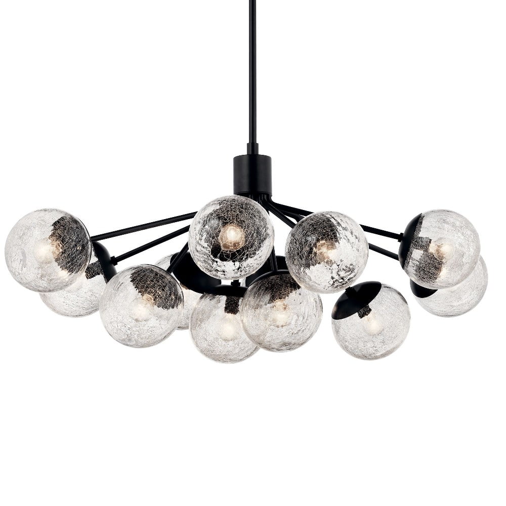 Kichler Lighting - Silvarious - 12 Light Chandelier-17.75 Inches Tall and 26.75