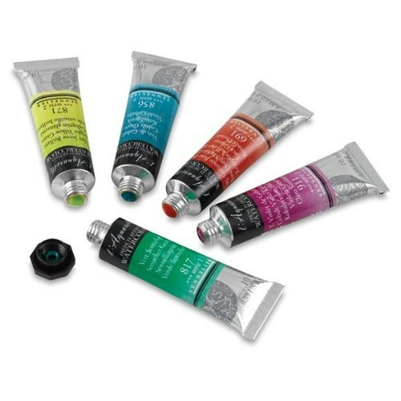 Sennelier l'Aquarelle Watercolour Tubes 10ml - Green Earth 10ml Tube