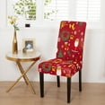 thumbnail image 7 of Eurhowing Christmas Chair Covers Set of 6, Stretchable Spandex Dining Chair Slipcovers, Washable Xmas Chair Protectors for Holiday Party, Kitchen, Restaurant Decor, 7 of 7