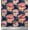 Dark Navy Blue, variant on Soimoi Black Cotton Duck Fabric Stripe & Ranunculus Floral Printed Fabric 1 Yard 44 Inch Wide