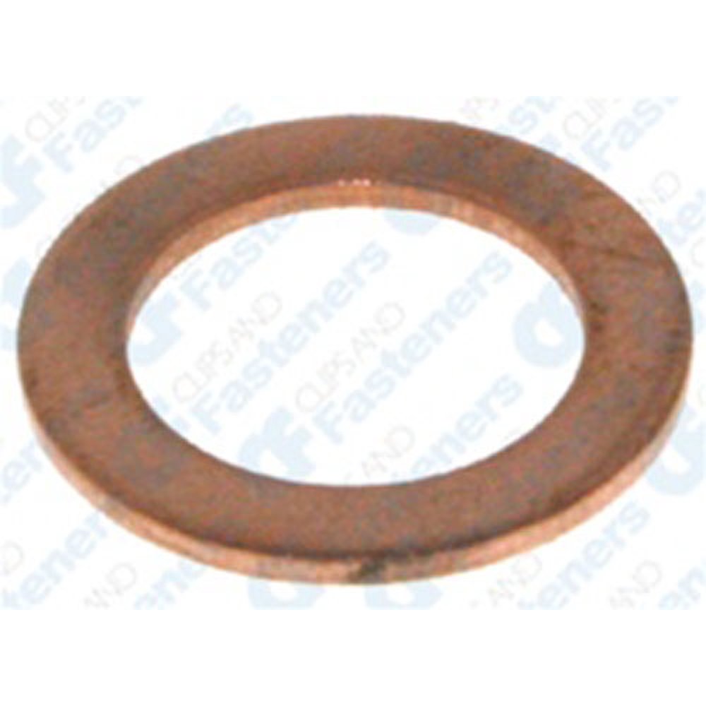50 5/16" Copper Washers 3/8 I.D. 9/16" O.D. 1/32" Thick