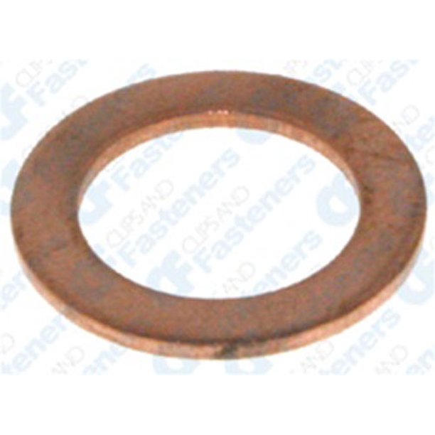 50 5/16" Copper Washers 3/8 I.D. 9/16" O.D. 1/32" Thick