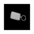 thumbnail image 2 of Injueey 10 Uds llavero moderno claro /anillo rectangular hecho a mano en blanco número etiqueta bolsa colgantes de plástico recuerdo Artesanía Tipo 3, 2 of 6