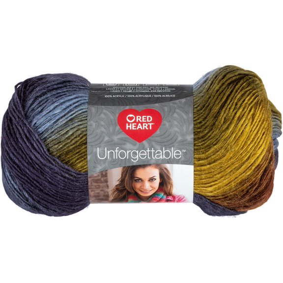 Red Heart Unforgettable Yarn-Woodlands