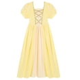 thumbnail image 1 of Vestido de princesa Elsa para niñas, vestido de verano para niños, vestido de Rapunzel de manga corta, disfraz de fiesta de novia de Moana Blancanieves zhangmengya unisex, 1 of 2