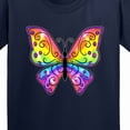 thumbnail image 4 of Inktastic Butterfly with Rainbow Wings Youth T-Shirt, 4 of 5