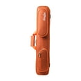 thumbnail image 3 of Organizador de casos de cue de la piscina que transporta regalo con correa para el hombro resistente a los rasguños 1/2 billar de billar de billar de Naranja, 3 of 8