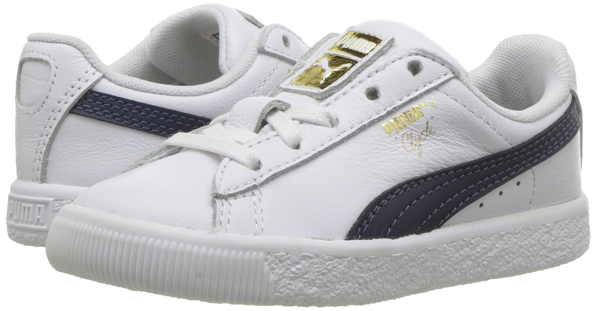 PUMA Kids Clyde Core L Foil Sneaker